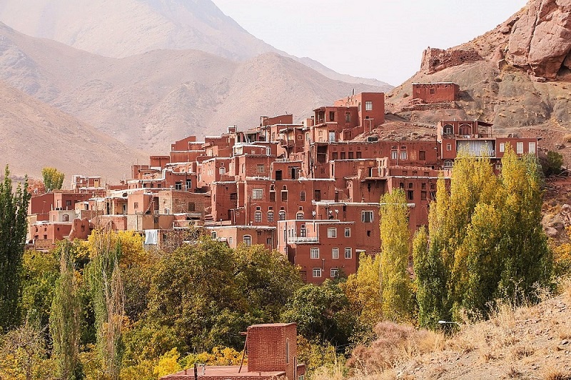 خانه های روستای تاریخی ابیانه