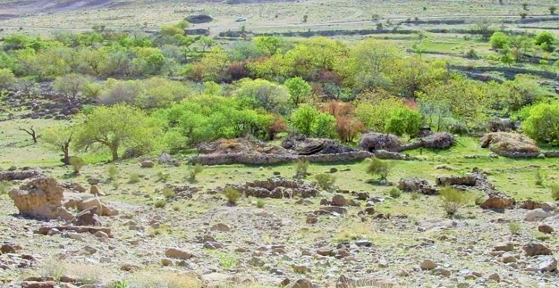 چشم انداز طبیعی روستای تاریخی میمند