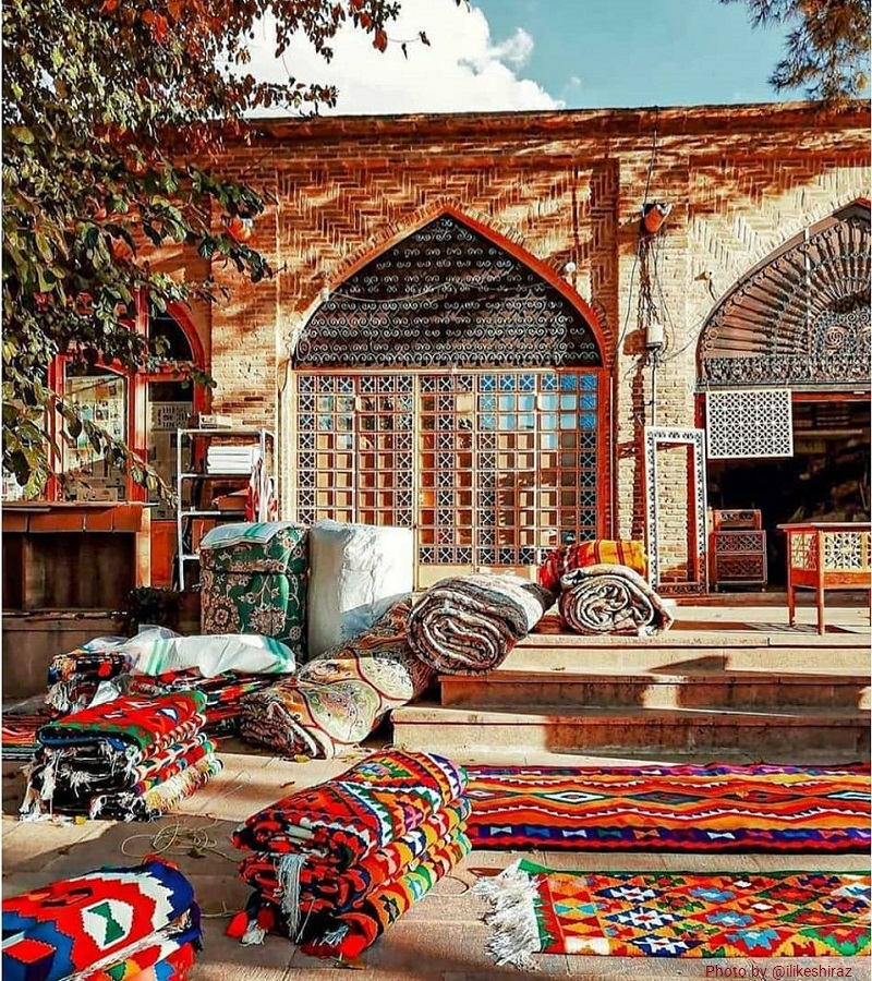 حجره های بازار وکیل شیراز