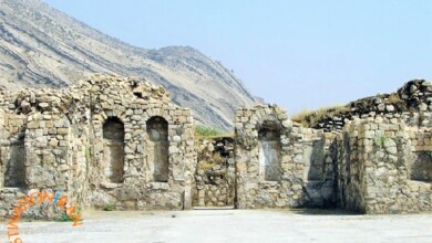 کاخ های ساسانی بیشاپور در کازرون 2