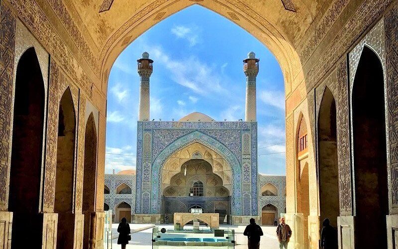 نمای مسجد جامع اصفهان