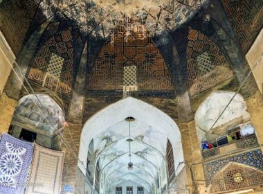 جزییات معماری بازار قیصریه اصفهان