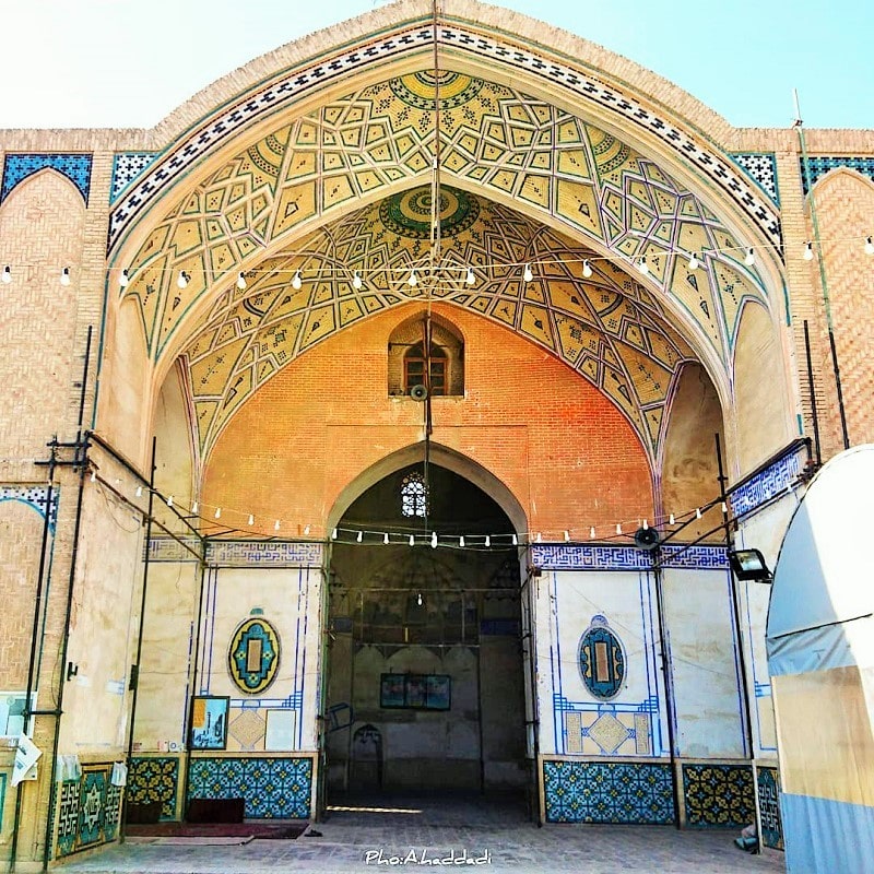 ورودی مسجد جمعه کاشان