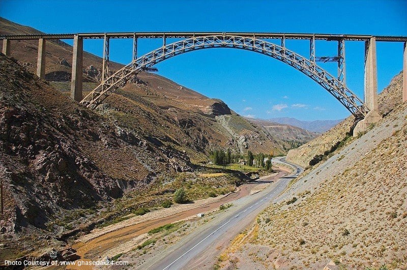 پل قطور راه آهن سراسری ایران