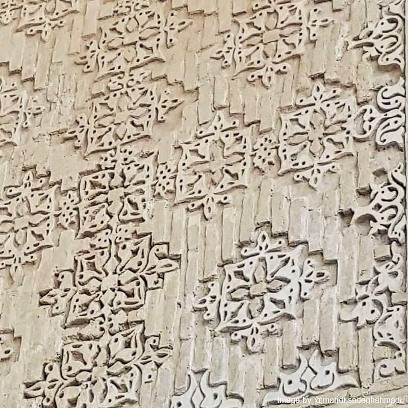 تزئینات مسجد جامع ملک کرمان