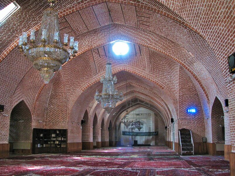 شبستان مسجد جامع کبیری تبریز