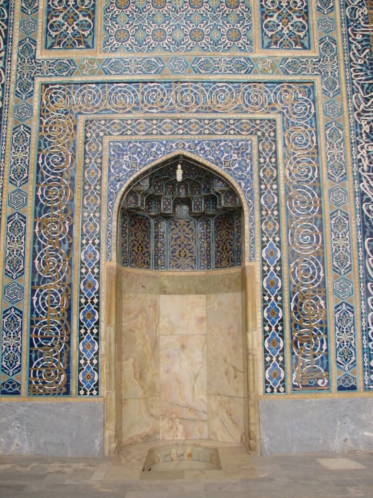محراب مسجد جامع مظفری کرمان