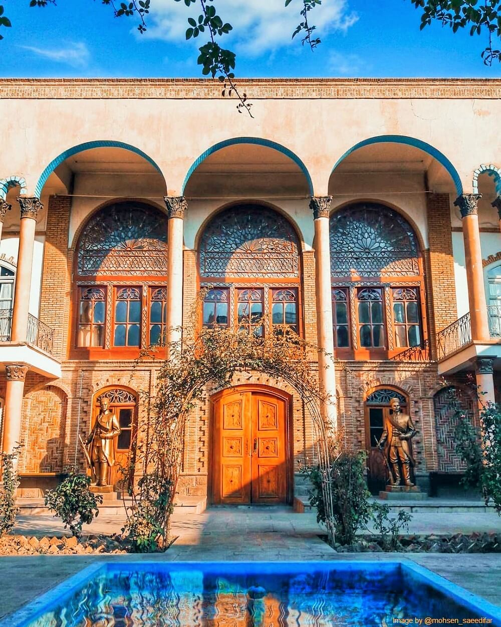 نمای موزه خانه مشروطه تبریز
