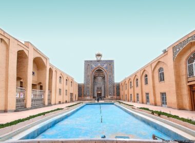 ورودی مسجد جامع کرمان