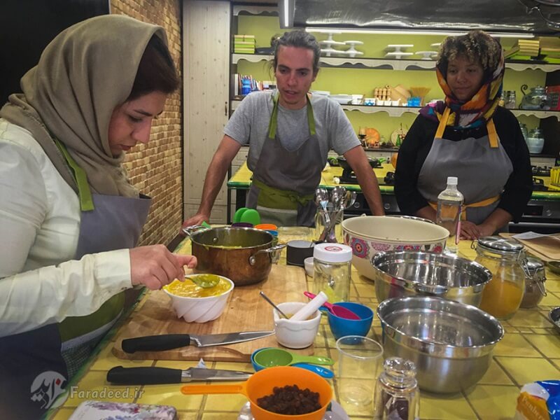 گردشگری خوراک کلاس آشپزی