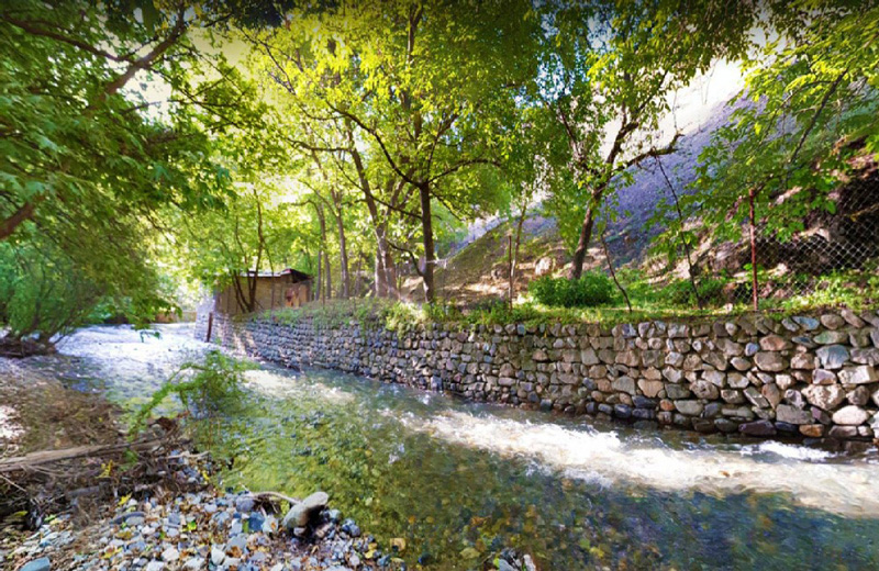 روستای کردان بهشتی در نزدیکی تهران