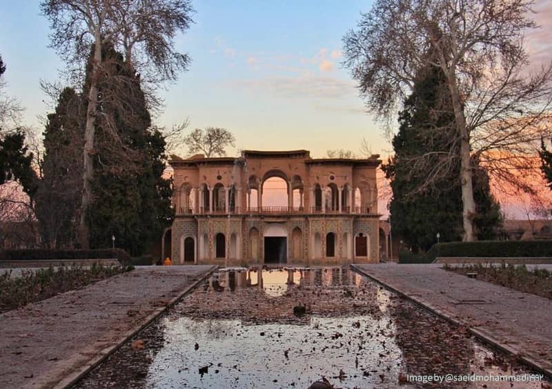 نمایی از باغ شاهزاده ماهان