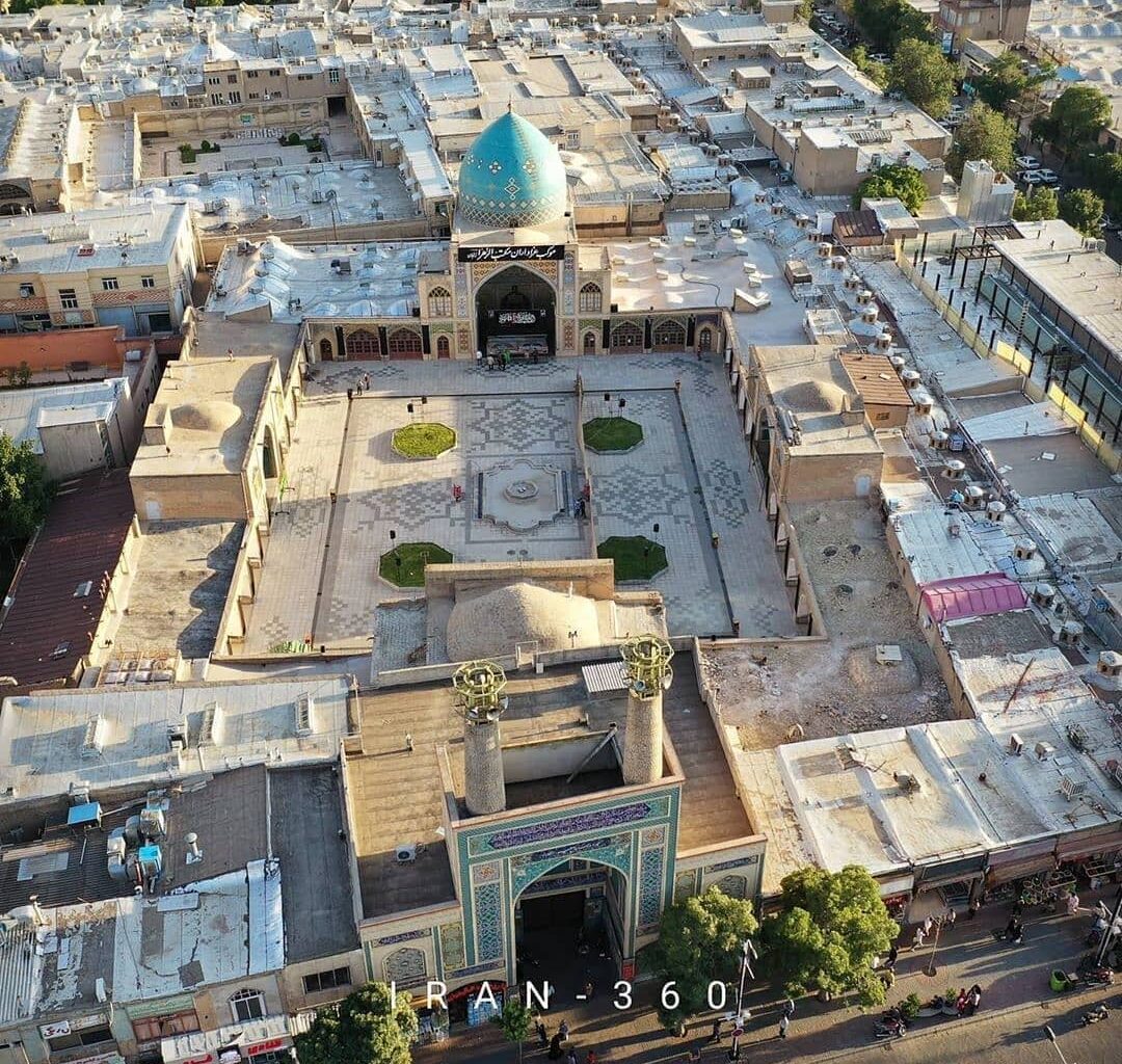 نمایی از مسجد جامع زنجان