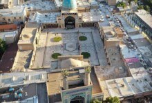 نمایی از مسجد جامع زنجان