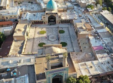 نمایی از مسجد جامع زنجان