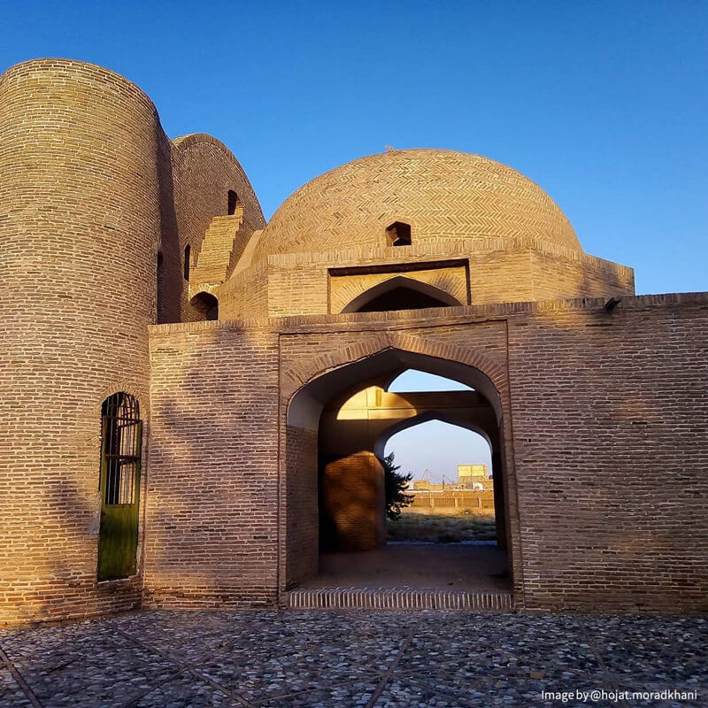 نمایی از مصلای تاریخی سبزوار