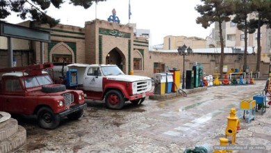 نمایی از موزه نفت سبزوار