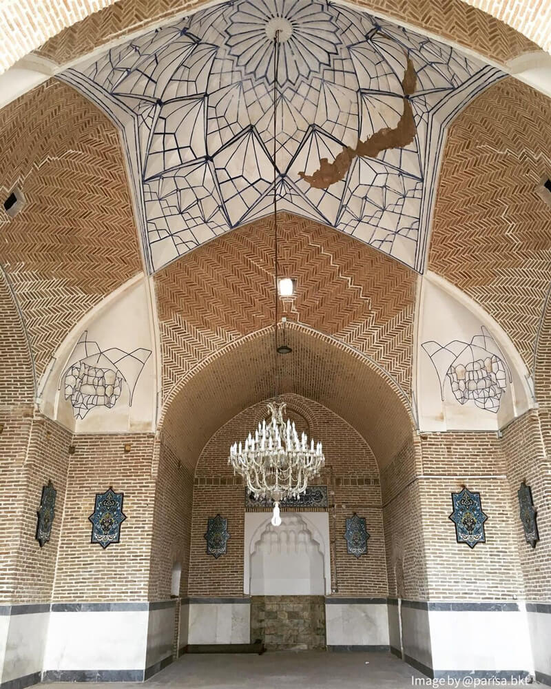 معماری آجری مسجد جامع سبزوار