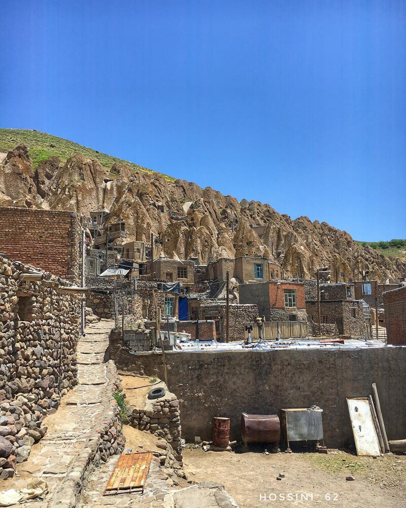 نمایی دیدنی از روستای کندوان
