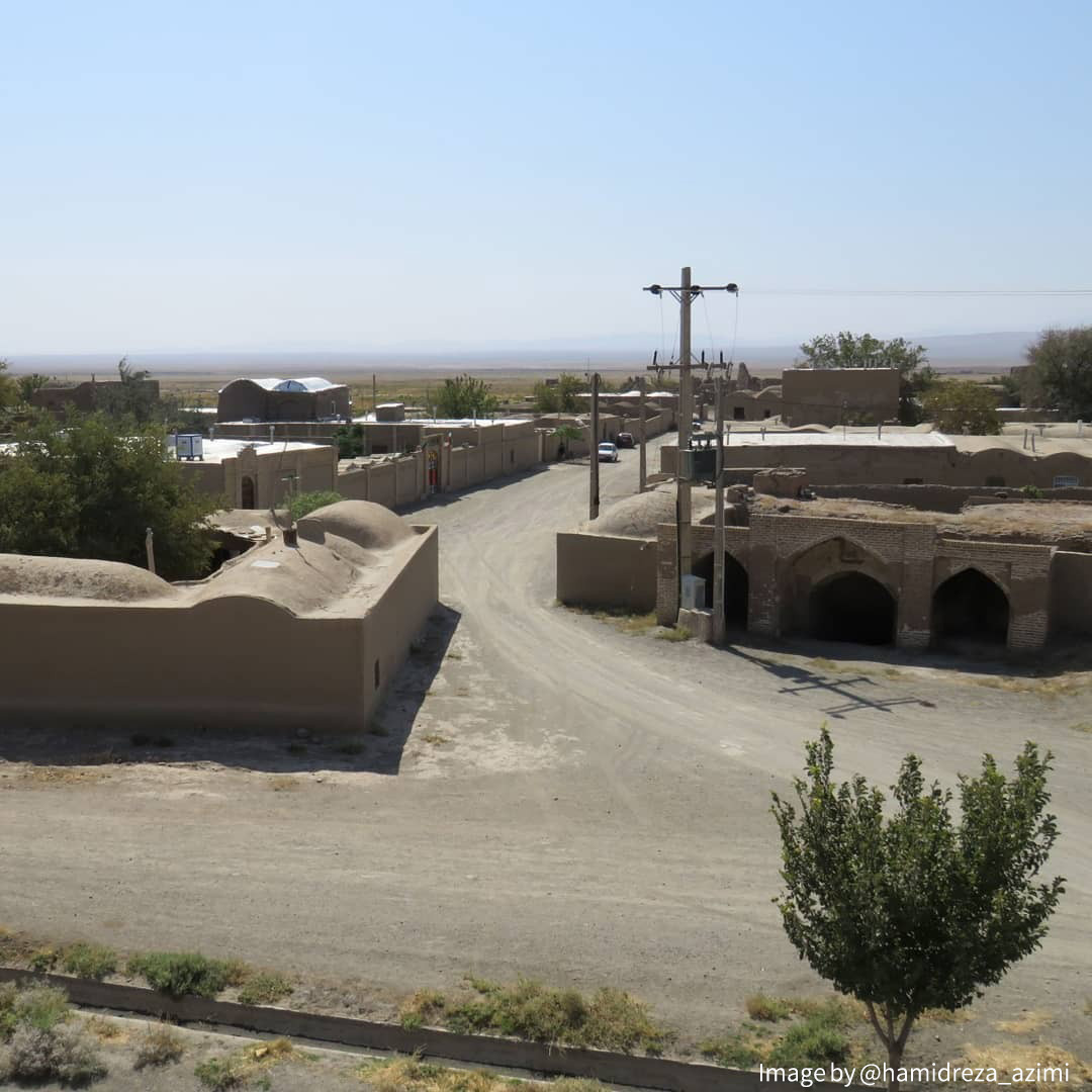 نمایی از روستای زعفرانیه سبزوار