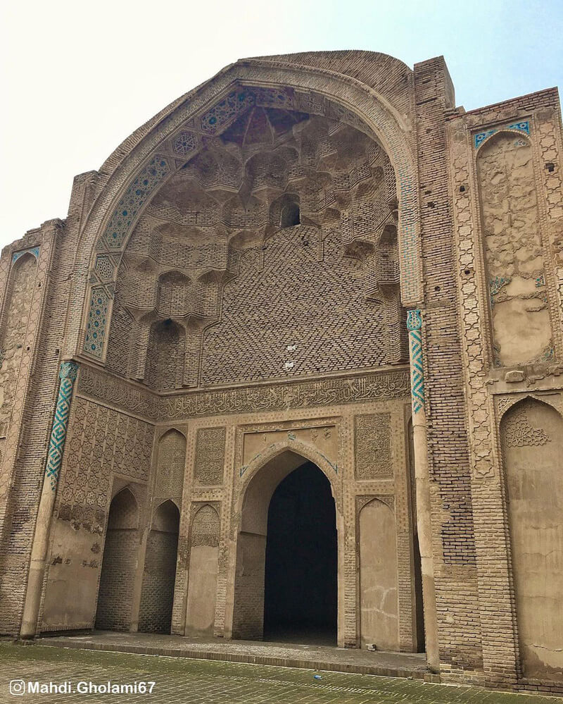 معماری زیبای این مسجد