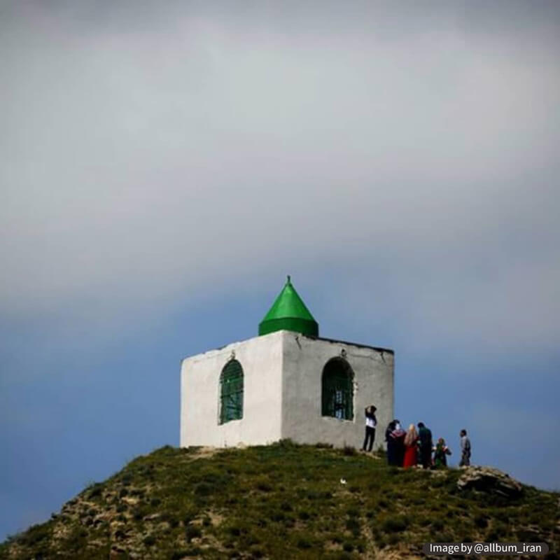 نمایی دیگر از زیارتگاه خالد نبی