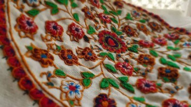 آشنایی با هنر زیبای پته‌ دوزی در ایران