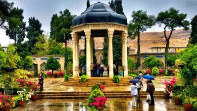 شیراز در بهار بهشتی است وصف نشدنی