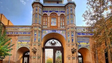 مروری بر تاریخچه سر در باغ ملی تهران