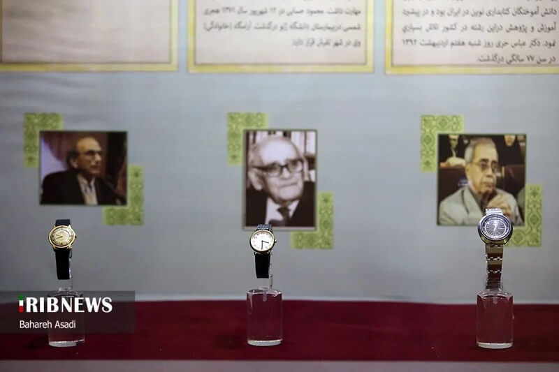 ساعت افراد معروف در موزه تماشاگه زمان