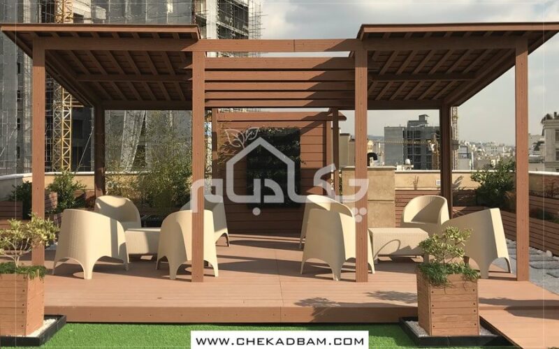 انواع آلاچیق روف گاردن