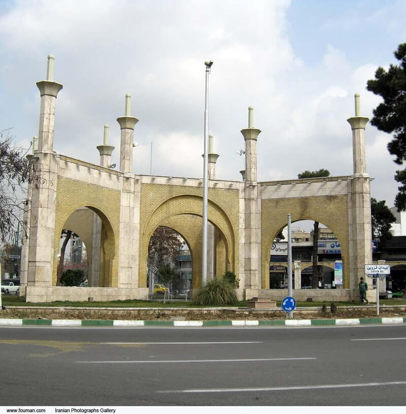 میدان قزوین حال حاضر