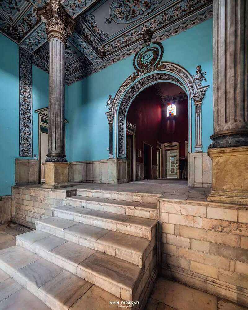 معماری زیبای خانه مستوفی الممالک
