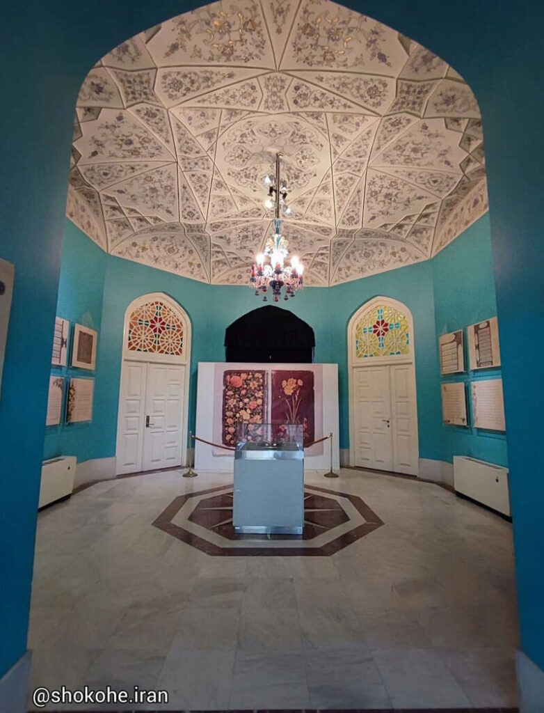 نمایی زیبا از موزه ملک