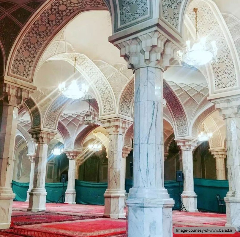 نمای داخلی مسجد
