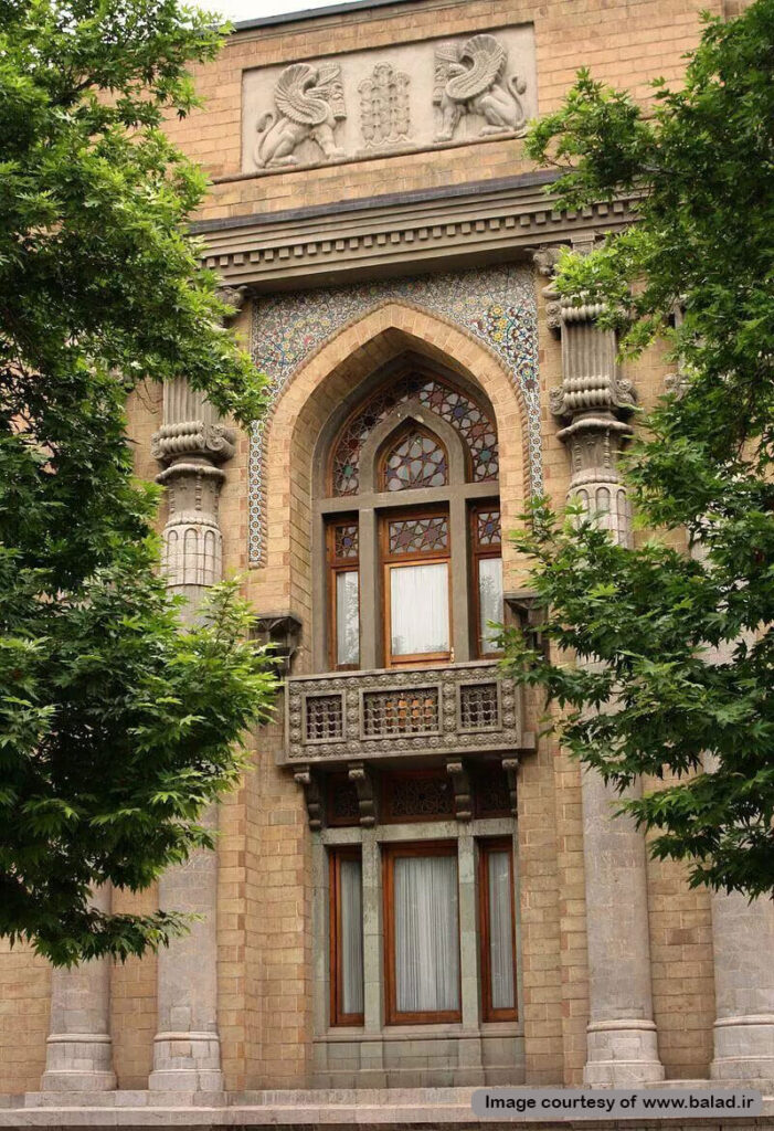 سبک معماری کاخ شهربانی