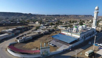 نمایی از مسجد جامع تیس در این روستای تاریخی