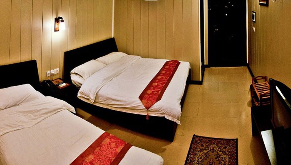 امکانات اتاق های هتل ساحل طلایی قشم