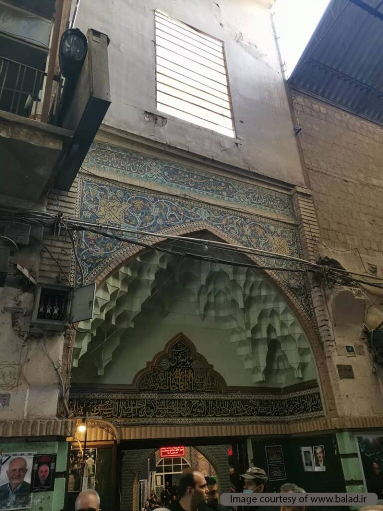 معرق کاری زیبای مسجد شیخ عبدالحسین
