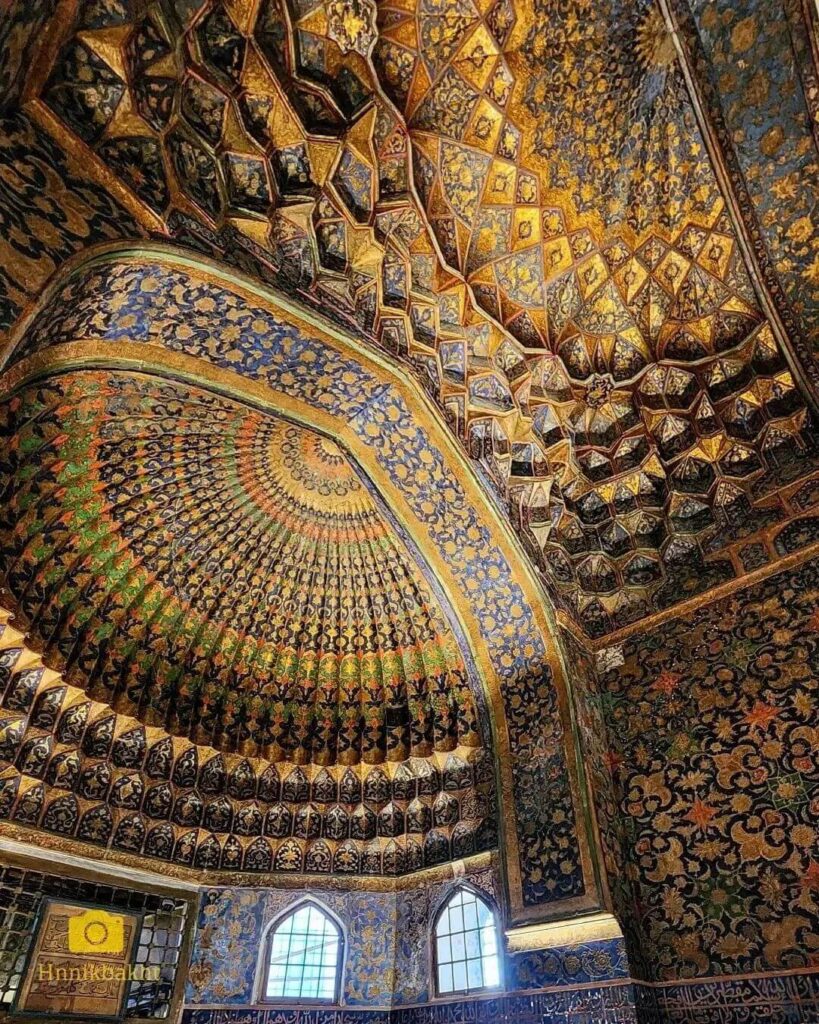 معماری و تزئینات ایرانی بقعه شیخ صفی الدین اردبیلی