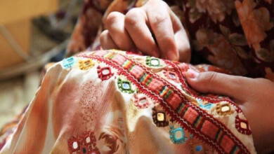 معرفی هنر سوزن دوزی ترکمن