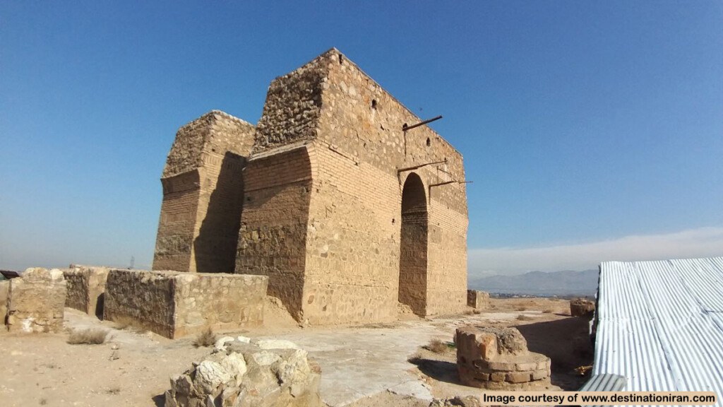 نمایی از آتشکده بهرام شهرری