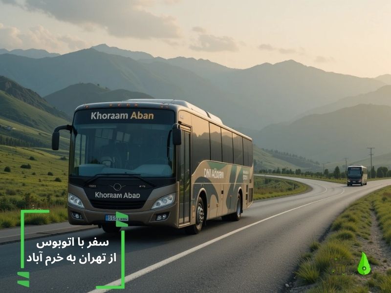 خرید بلیط اتوبوس تهران به خرم آباد