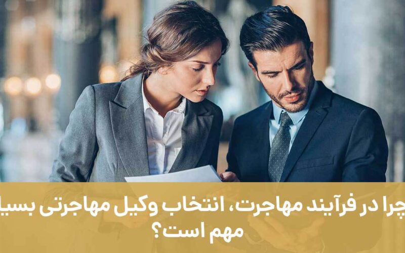 چرا انتخاب وکیل مهاجرتی مهم است؟