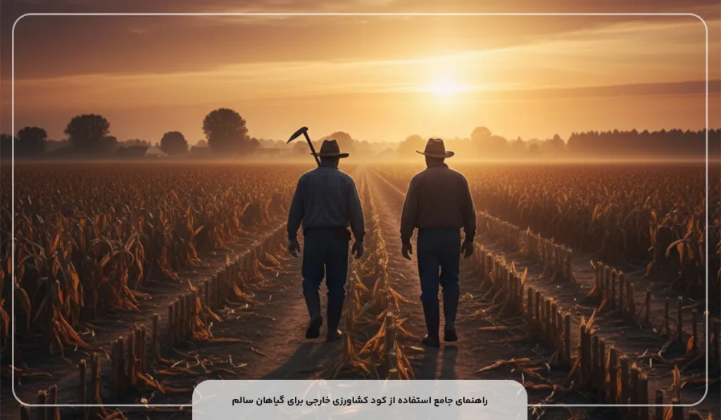 راهنمای جامع استفاده از کود کشاورزی خارجی برای گیاهان سالم