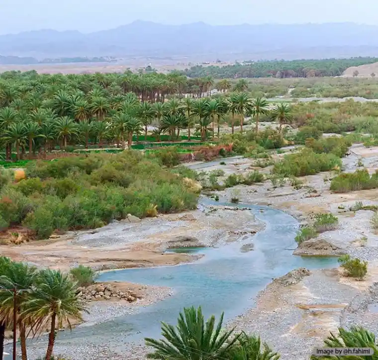 آشنایی با رودخانه باهوکلات محل زندگی گاندو
