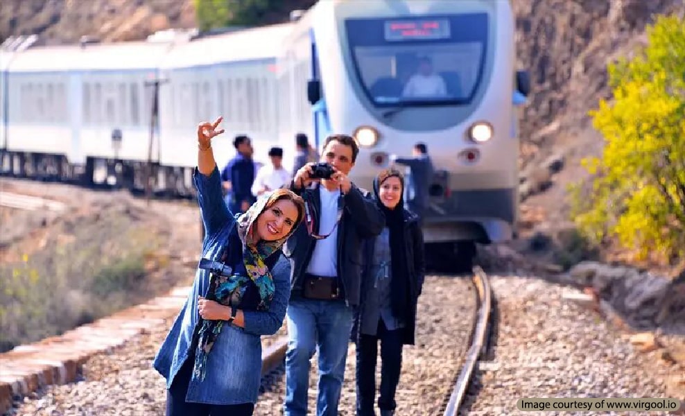 سفر به نقاط مختلف ایران با قطار