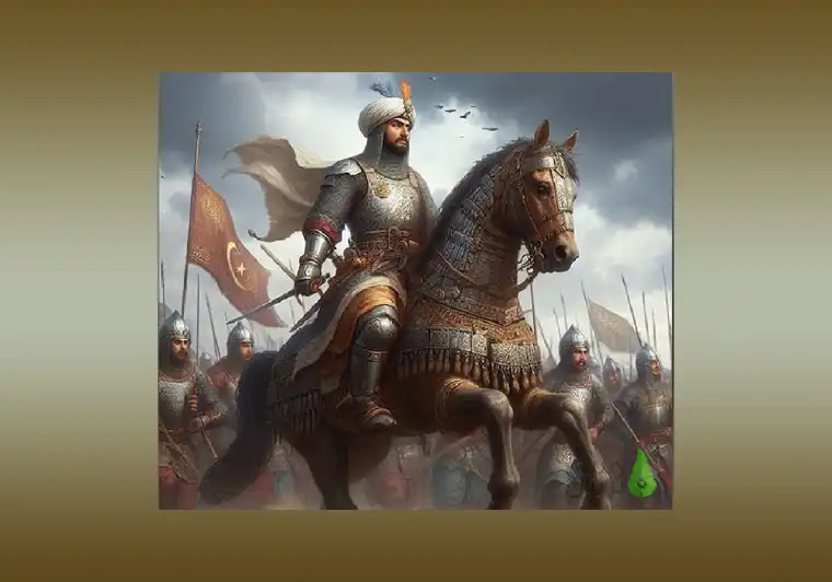 تصویر هوش مصنوعی از آلپ ارسلان سلجوقی