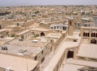 نمایی از شهر کاشان و زیبایی‌های آن