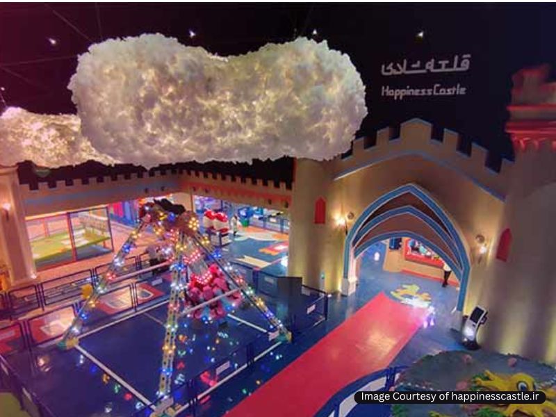 شهربازی قلعه شادی تبریز